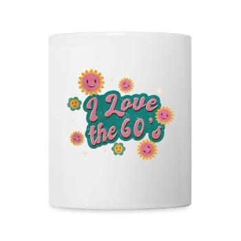 Ich liebe die 60er Jahre - Tasse - Weiß - Vorne