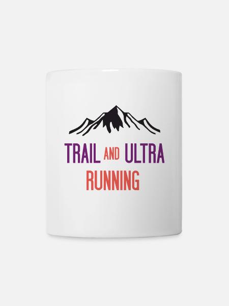 Trail- und Ultraläufe - Tasse - Weiß
