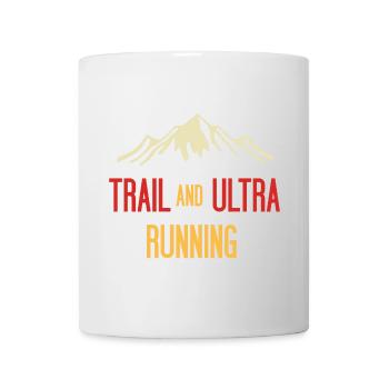 Trail et Ultra Running - Mug blanc - blanc - Devant