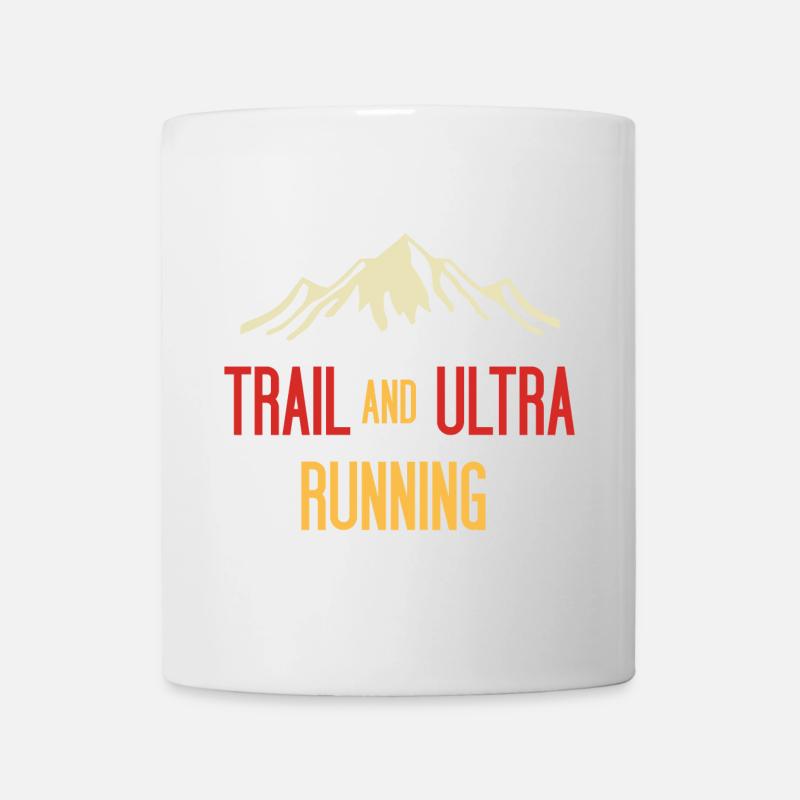 Trail- und Ultraläufe - Tasse - Weiß