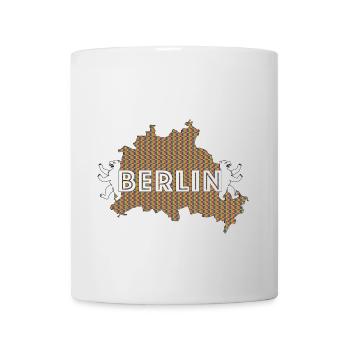 Fierté de Berlin - Mug blanc - blanc - Devant