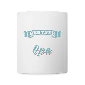 Ich bin kein Rentner ich bin Vollzeit Opa - Tasse - Weiß - Vorne