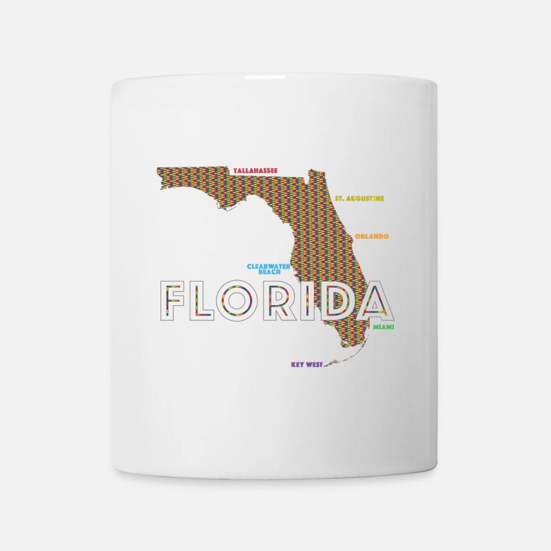 Florida Stolz - Tasse - Weiß