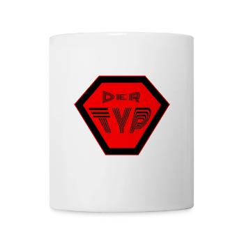 Der Typ  Sieger  geiler Typ super Typ   - Tasse - Weiß - Vorne