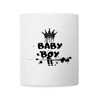 baby boy - Mug blanc - blanc - Devant