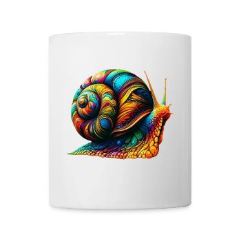Escargot - Mug blanc - blanc - Devant