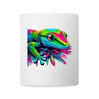 Gecko - Tasse - Weiß - Vorne