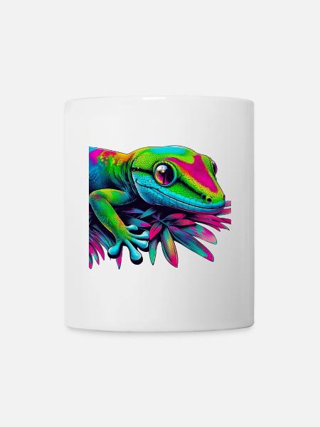 Gecko - Mug blanc - blanc