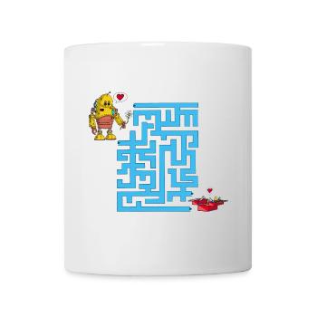Das Labyrinth der Liebenden - Tasse - Weiß - Vorne