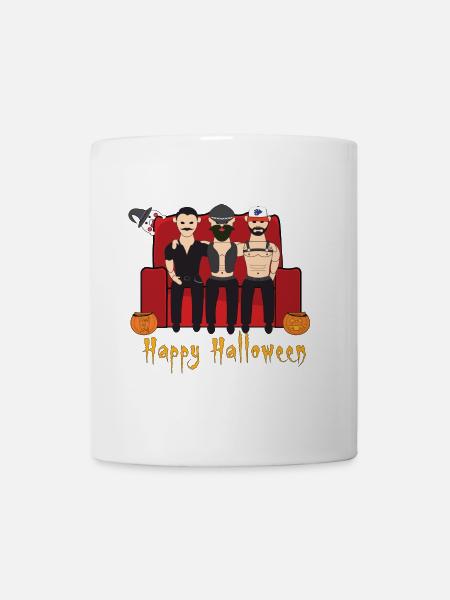 Fröhliches Halloween - Tasse - Weiß