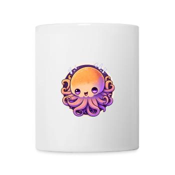 Psyche Regenbogen-Oktopus - Tasse - Weiß - Vorne