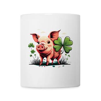 Lucky Pig - Mug - white - Front
