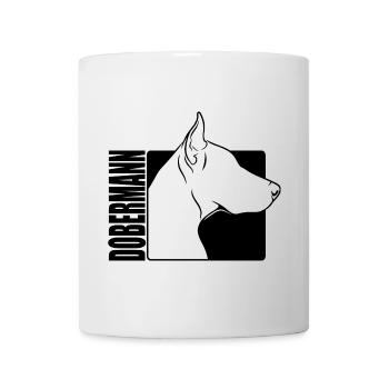 Doberman Profil Chiens Chien Wilsigns - Mug blanc - blanc - Devant