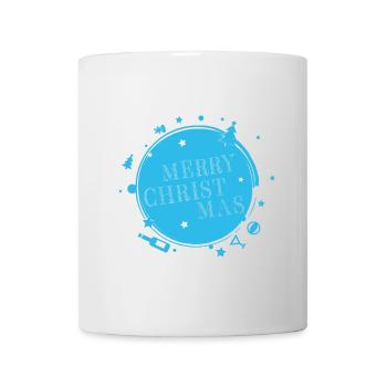 MERRY CHRISTMAS CIRCLE - Mug - white - Front