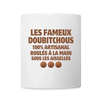Noël joyeux Noël joyeuses fêtes - Mug blanc - blanc - Devant
