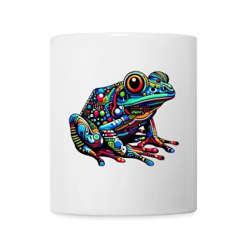 Frosch - Tasse - Weiß - Vorne