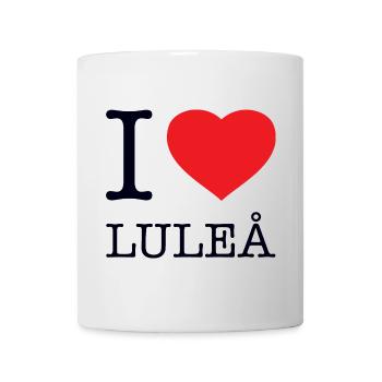 I LOVE LULEA - Tasse - Weiß - Vorne