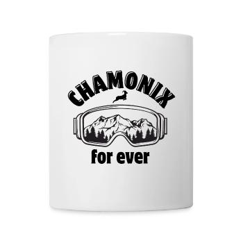Skiing, snowboarding, ski resort - Mug - white - Front