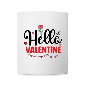 Romantic Valentine Floral Heart Design - Mug - white - Front