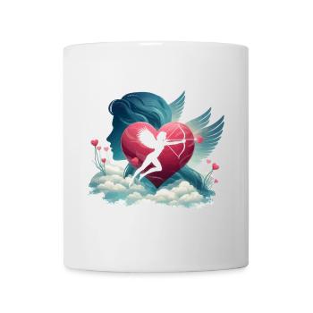 Cupid Archer Heart Artwork - Mug - white - Front