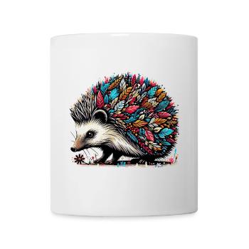 Igel - Tasse - Weiß - Vorne