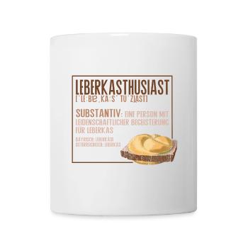 Austrian Bavarian Leberkas Enthusiast - Mug - white - Front