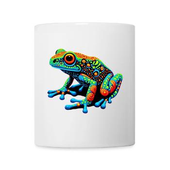 Frosch - Tasse - Weiß - Vorne