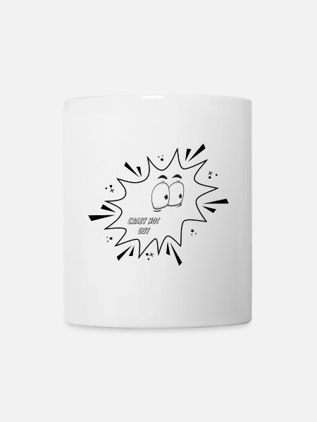 Crazy Hot Guy - Mug - white