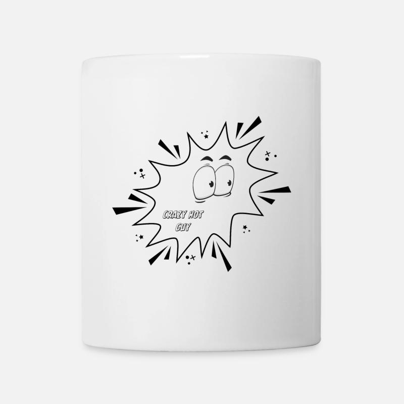 Crazy Hot Guy - Mug - white