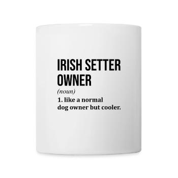 Setter irlandais - Mug blanc - blanc - Devant