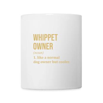 whippet - Tasse - Weiß - Vorne