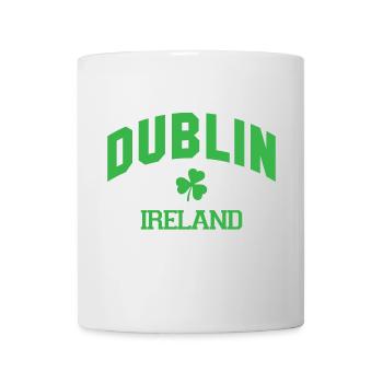 Dublin - Irland - Tasse - Weiß - Vorne