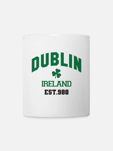 Dublin - Irland - Tasse - Weiß
