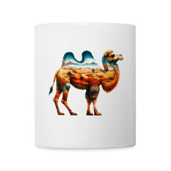 Kamel - Tasse - Weiß - Vorne