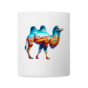 Chameau - Mug blanc - blanc - Devant