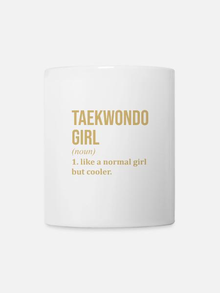 Taekwondo Taekwondo Taekwondo - Mug blanc - blanc