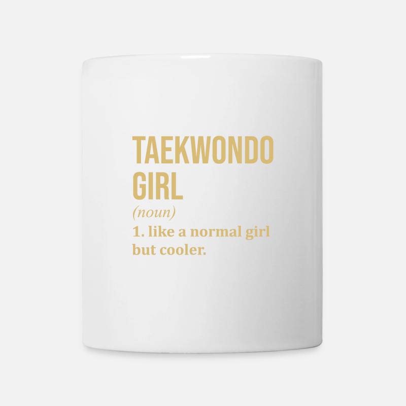Taekwondo - Mug blanc - blanc