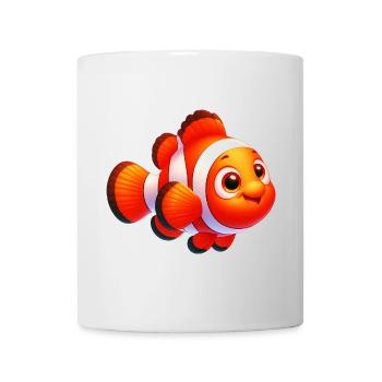 Poisson-clown - Mug blanc - blanc - Devant