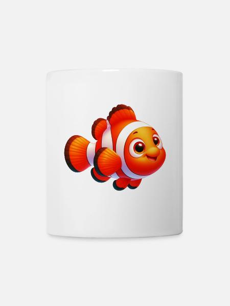 Clownfisch - Tasse - Weiß