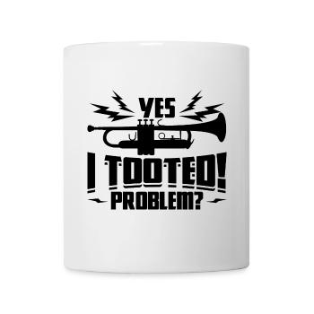Trompeter Zitat - Tasse - Weiß - Vorne
