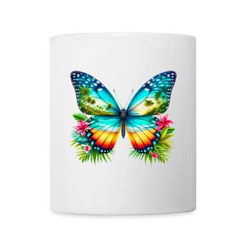 Butterfly - Mug - white - Front