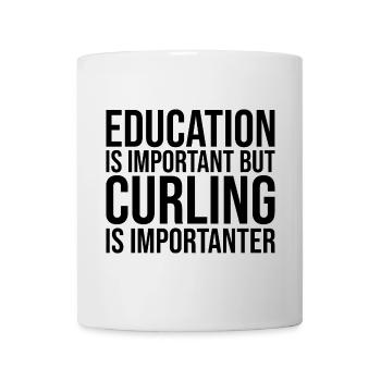 Curling - Mug - white - Front