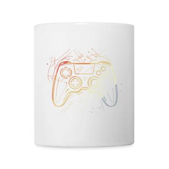 Gaming Controller Sketch Retro - Mug - white - Front