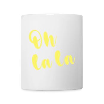 OH LA LA - Tasse - Weiß - Vorne