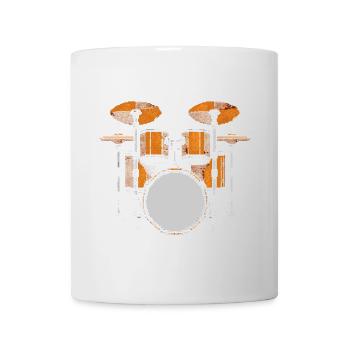 Batteur - Mug blanc - blanc - Devant