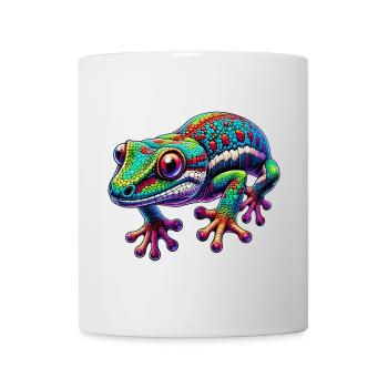 Gecko - Mug blanc - blanc - Devant