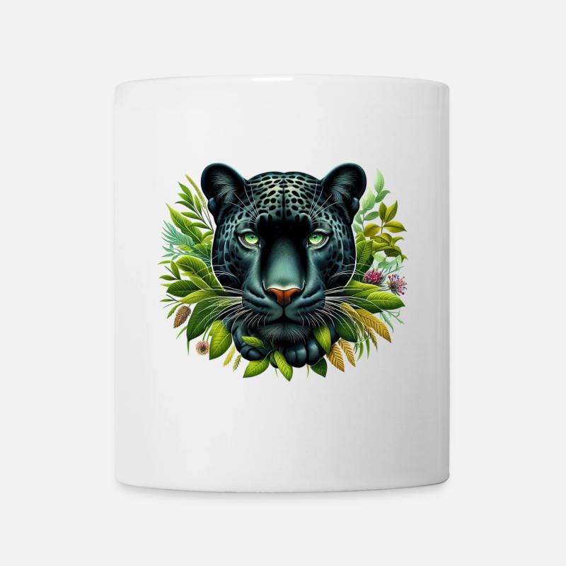 Panther - Tasse - Weiß
