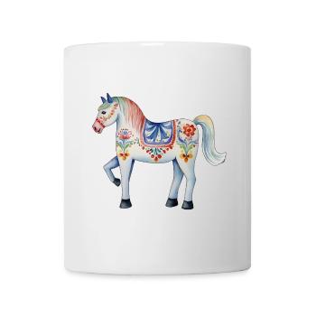 Dala Horse - Mug - white - Front