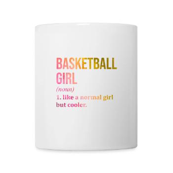 basket-ball - Mug blanc - blanc - Devant