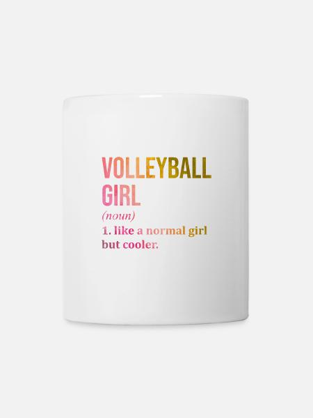 Volley-ball-ball Volley-volley-ball - Mug blanc - blanc